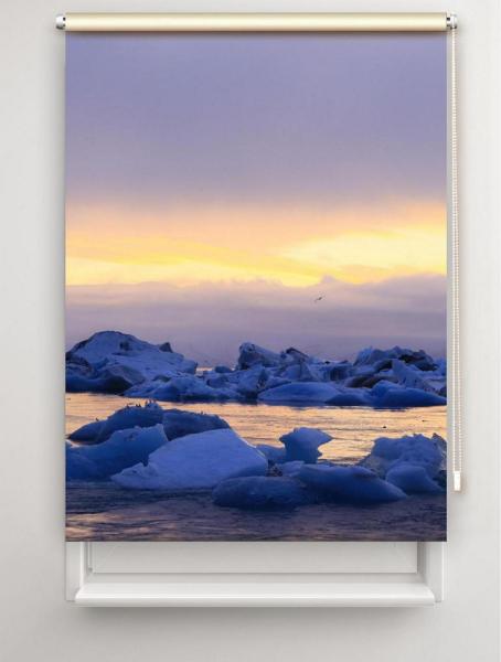 Rollo glacier lagoon, Rollo, Motivrollo,